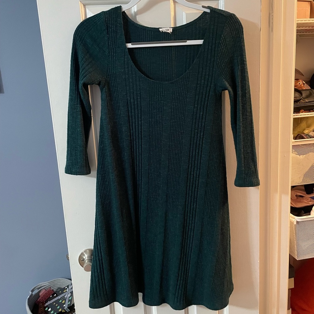 Blue-ish/green Garage dress